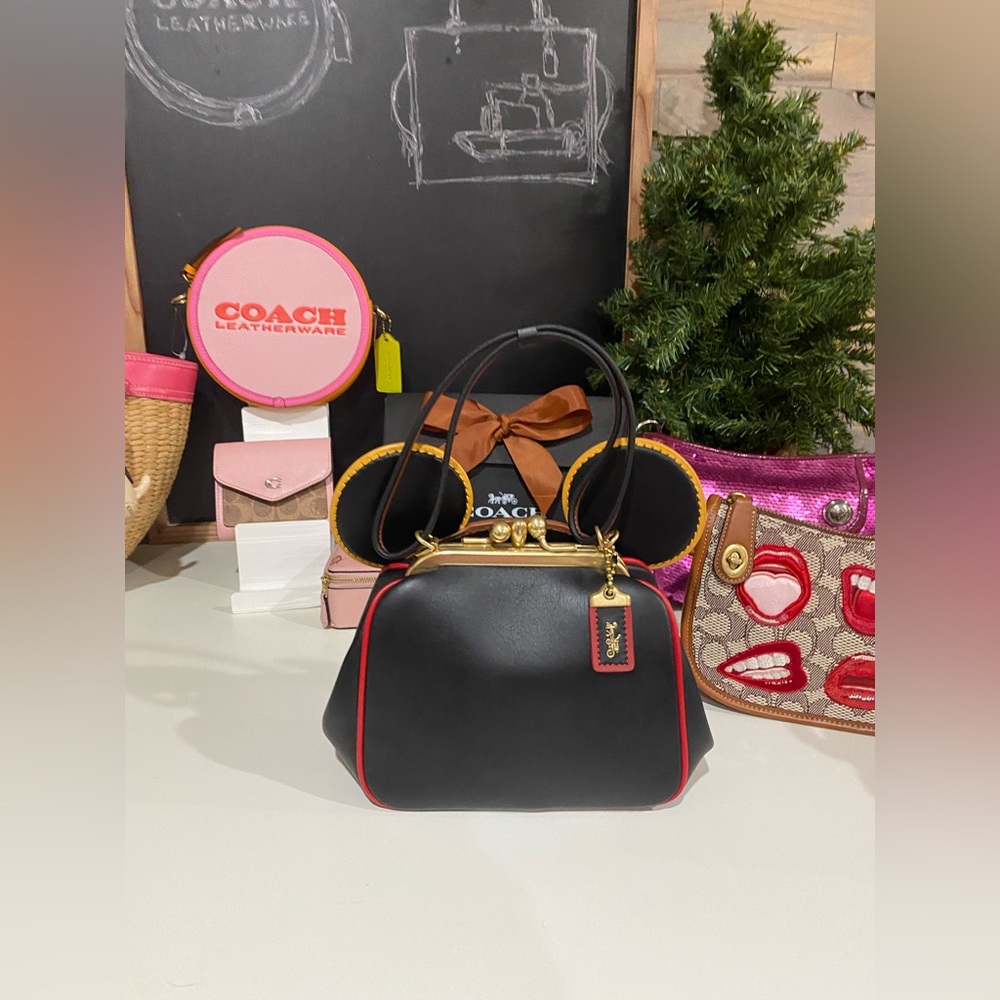 NWOTS Disney Mickey Mouse X Keith Haring Kisslock Bag